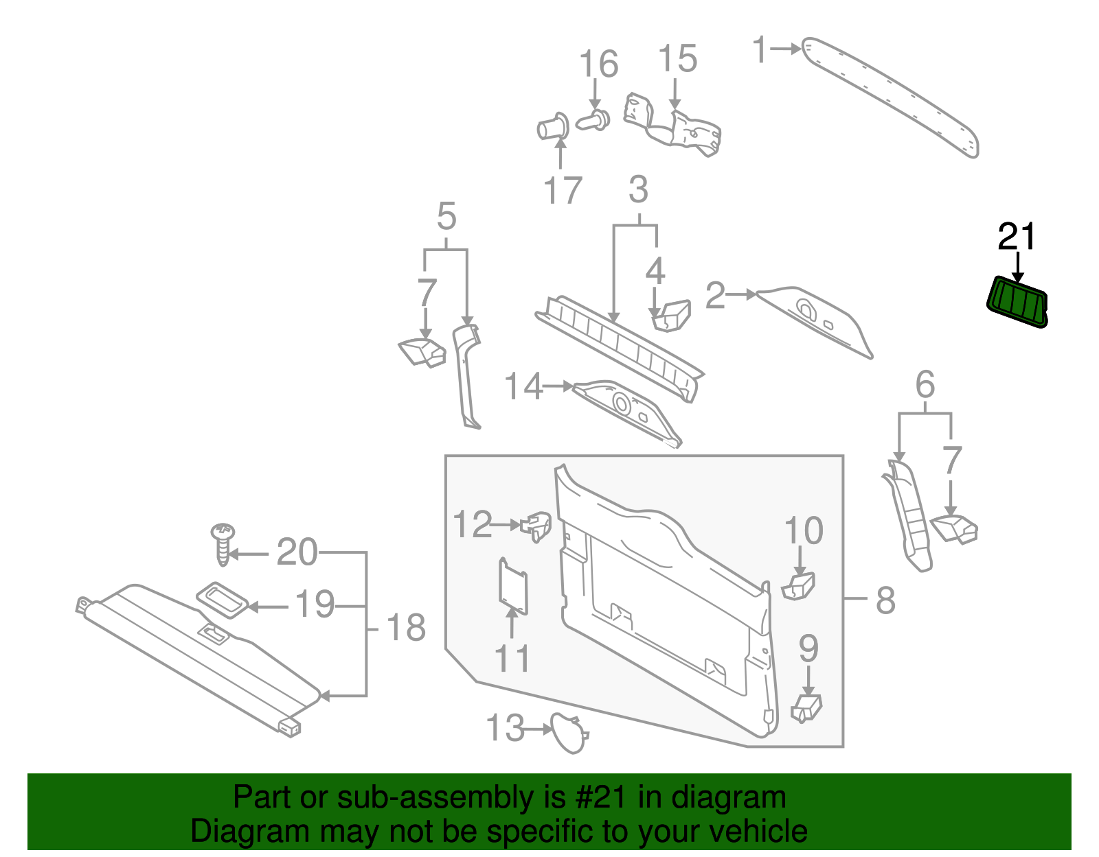 Access Cover - Volkswagen (7L6-827-563-A)