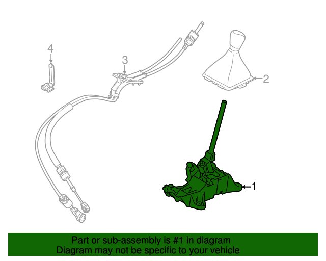 20112015 Ford Fiesta Shifter Assembly CE8Z7210A parkwayford