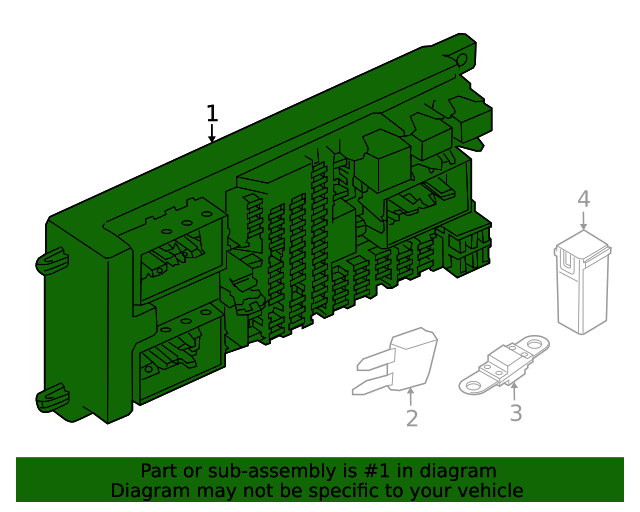 Genuine Fuse Box for 2018-2022 Land Rover | Land Rover Part# 475123465