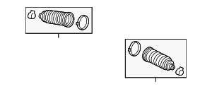 23479355 - Rack and Pinion Boot Kit with Clamps 2016-2021 GM ...
