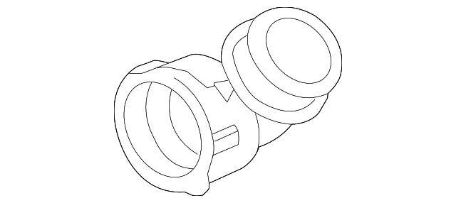 Radiator Coolant Hose Connector - GM (96958230)