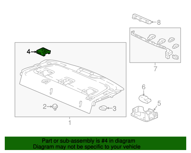 84505-TVA-A02ZA - Anchor Cover 2018-2022 Honda Accord | Honda Parts Online