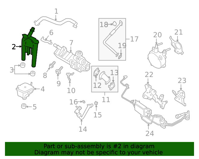 20182020 Ford F150 Engine Crankcase Vent Valve JL3Z6A785A