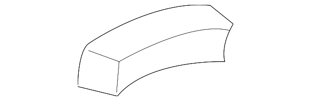 Upper Pillar Reinforced Seal - Ford (YL8Z-7802731-AA)
