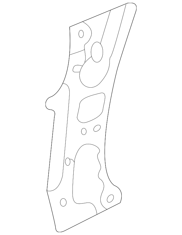 Cowl Side Panel - Ford (YL8Z-7802038-AB)