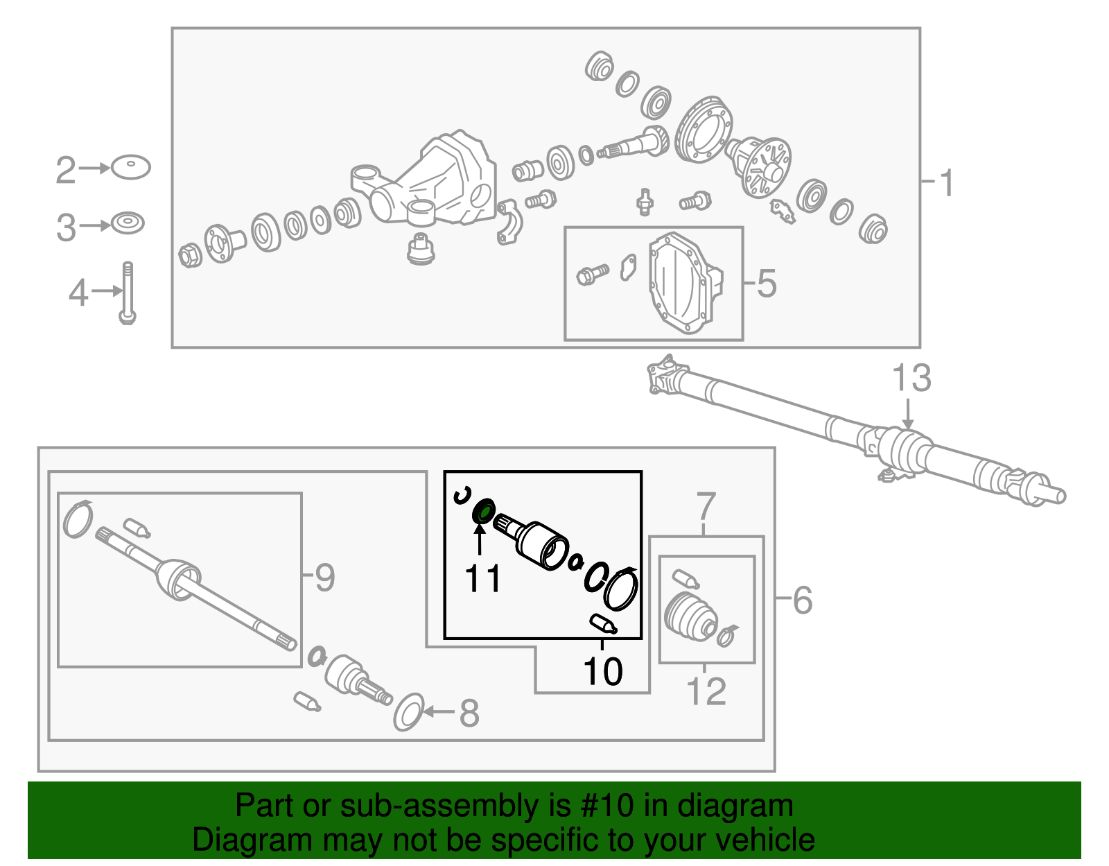 Inner Joint Assembly - Scion (SU003-00793)