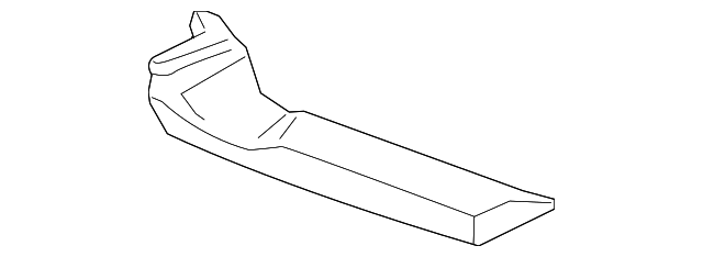 Lower Duct - Volkswagen (7L0-820-832-B)