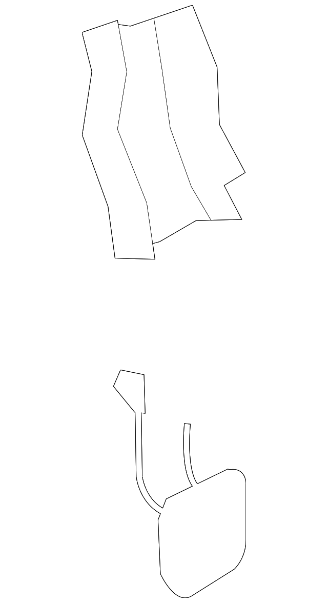 20042010 Volkswagen Touareg Air Deflector 7L6819209B7R3 QuirkParts