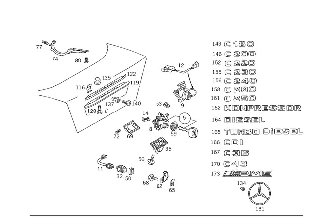 202-758-00-96 - Base 1994-2000 Mercedes-Benz | Mercedes-Benz USA Parts