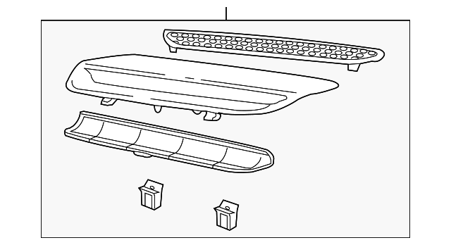 Driver Side Hood Air Scoop - GM (92221708)