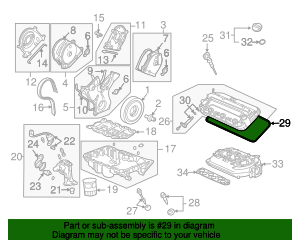 thumbnail image 2 of OEM Honda Valve Cover Gasket Full Seal Set Kit – 12030-RYE-A01, Acura Compatible, Made In Japan 2 of 4