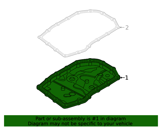 Genuine Trans Pan for 20202023 Hyundai Part 482802H000 Hyundai