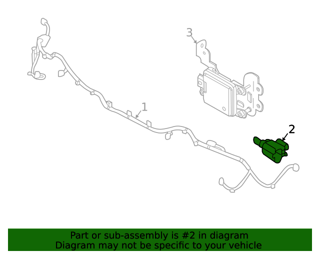 969852D700 Ambient Air Temperature Sensor 20072024 Kia Kia.Parts