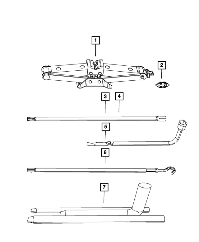 20142021 Mopar Jack Handle Extension 52014437AA Mopar Estores