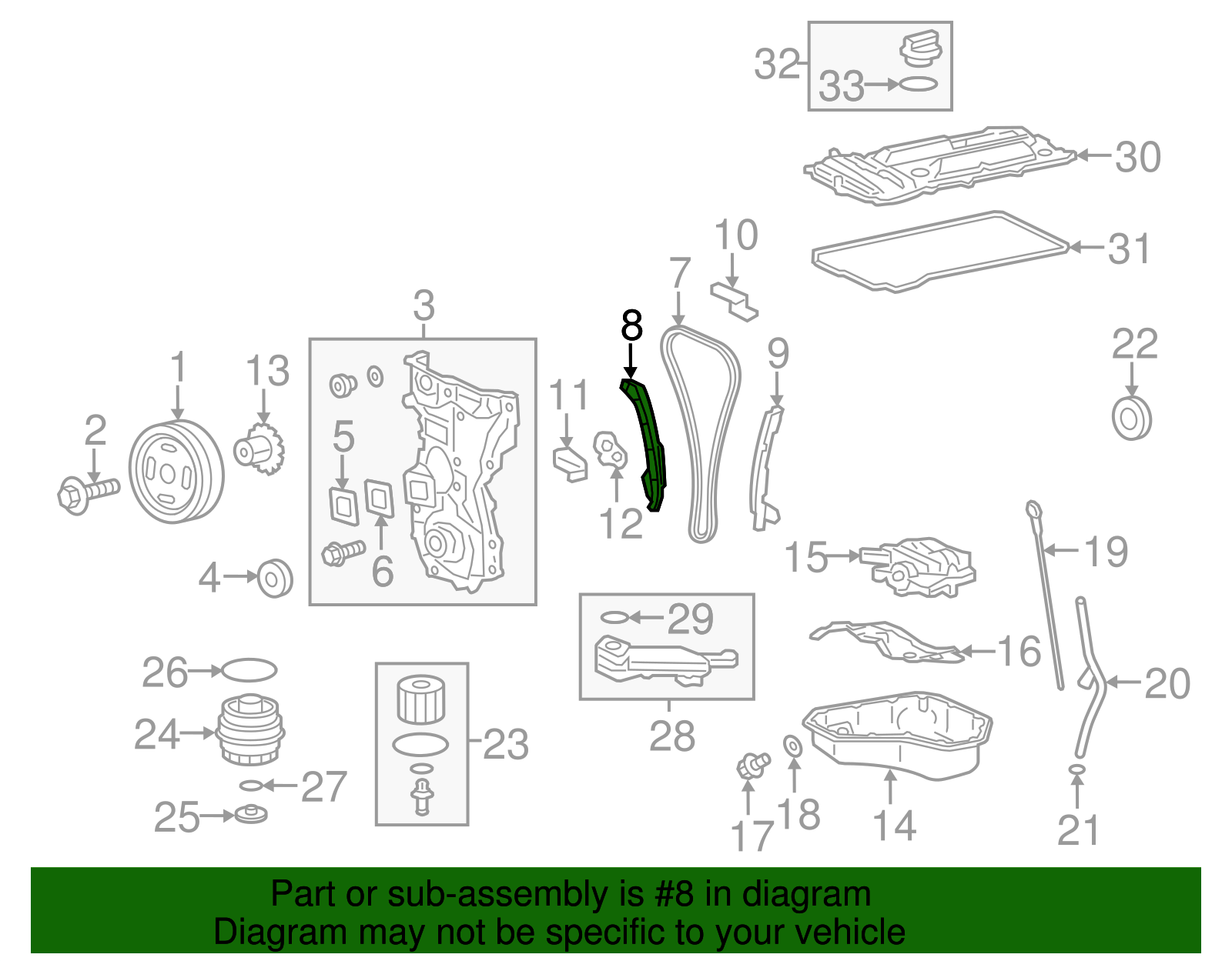 Chain Guide - Scion (13559-0V010)