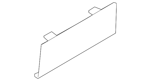 Door Trim Molding - Ford (HC3Z-25237W24-AA)
