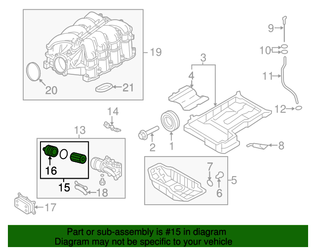 Hyundai & Kia Genuine OEM Oil Filter 26320-3C30A – Direct Fit Replacement With Gasket & O-Ring 10 thumbnail image