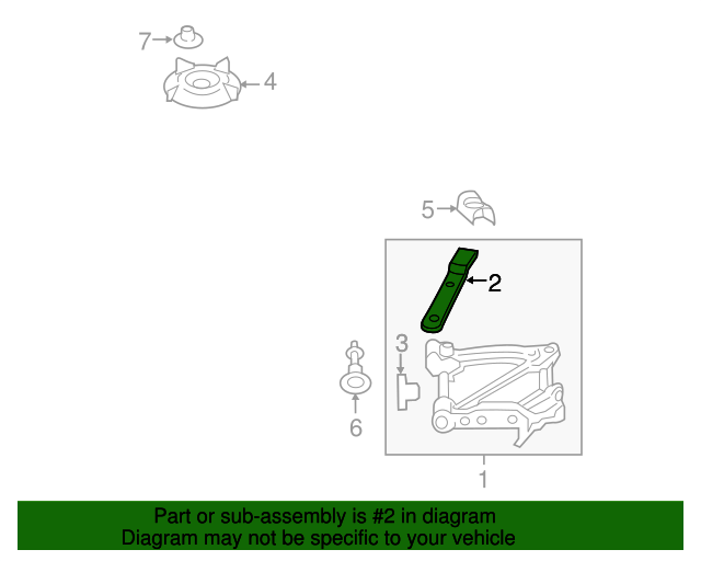 20172020 Ford OEM Lug Wrench HP5Z17032A Ford Parts Center