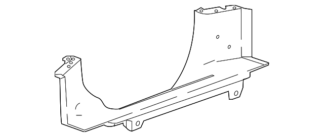 Engine Coolant Fan Lower Shroud - GM (84324391)