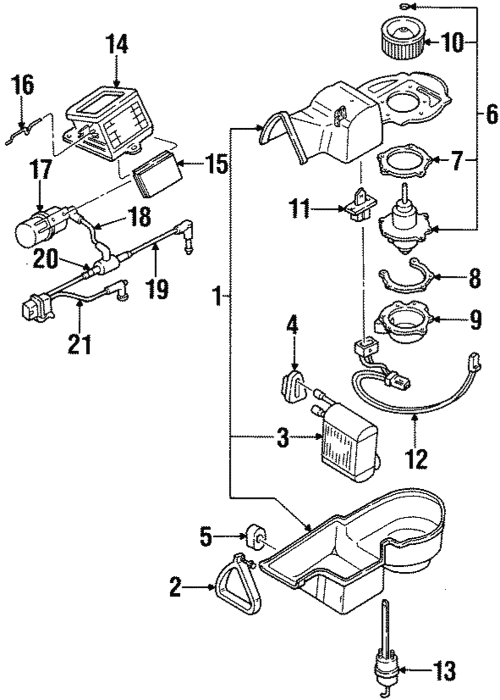 Vacuum Line - Ford (YS4Z-19C828-AA)