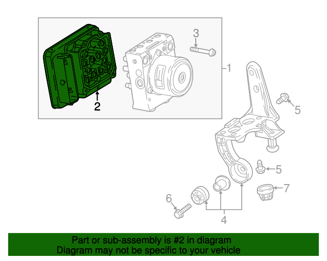 85138518 GM Electronic Brake Control Module Assembly GM Parts Store