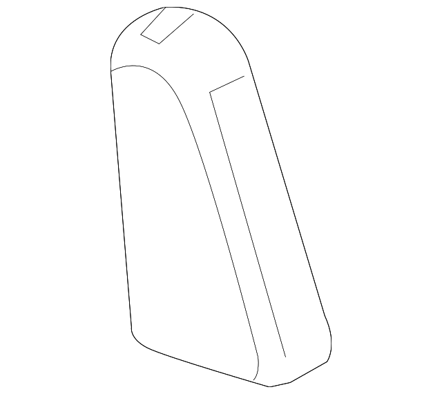 Rear Side Door Bumper - GM (96590843)
