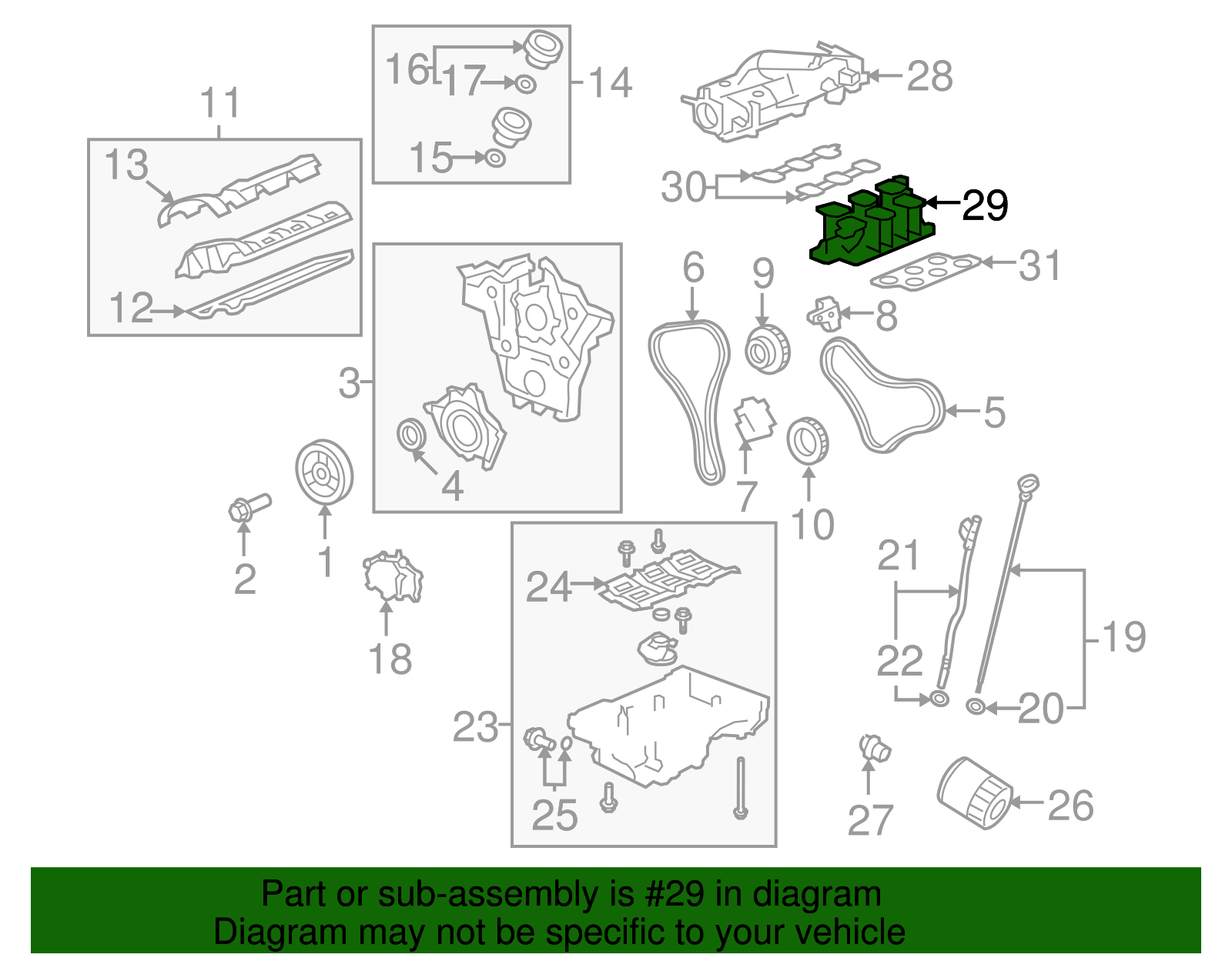 Intake Manifold - GM (12602220)