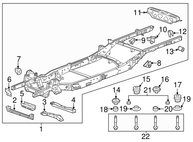 OEM Genuine GM Transfer Case Skid Plate Shield 15-19 Canyon Colorado 23282726 OEM Genuine GM Transfer Case Skid Plate Shield 15-19 Canyon Colorado 23282726