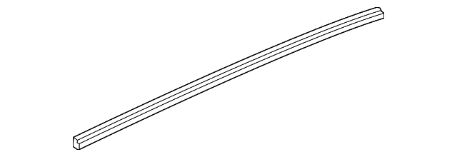 Genuine Honda 72975-TK8-A20 Left Slide Door Quarter Pillar Garnish Assembly Genuine Honda 72975-TK8-A20 Left Slide Door Quarter Pillar Garnish Assembly