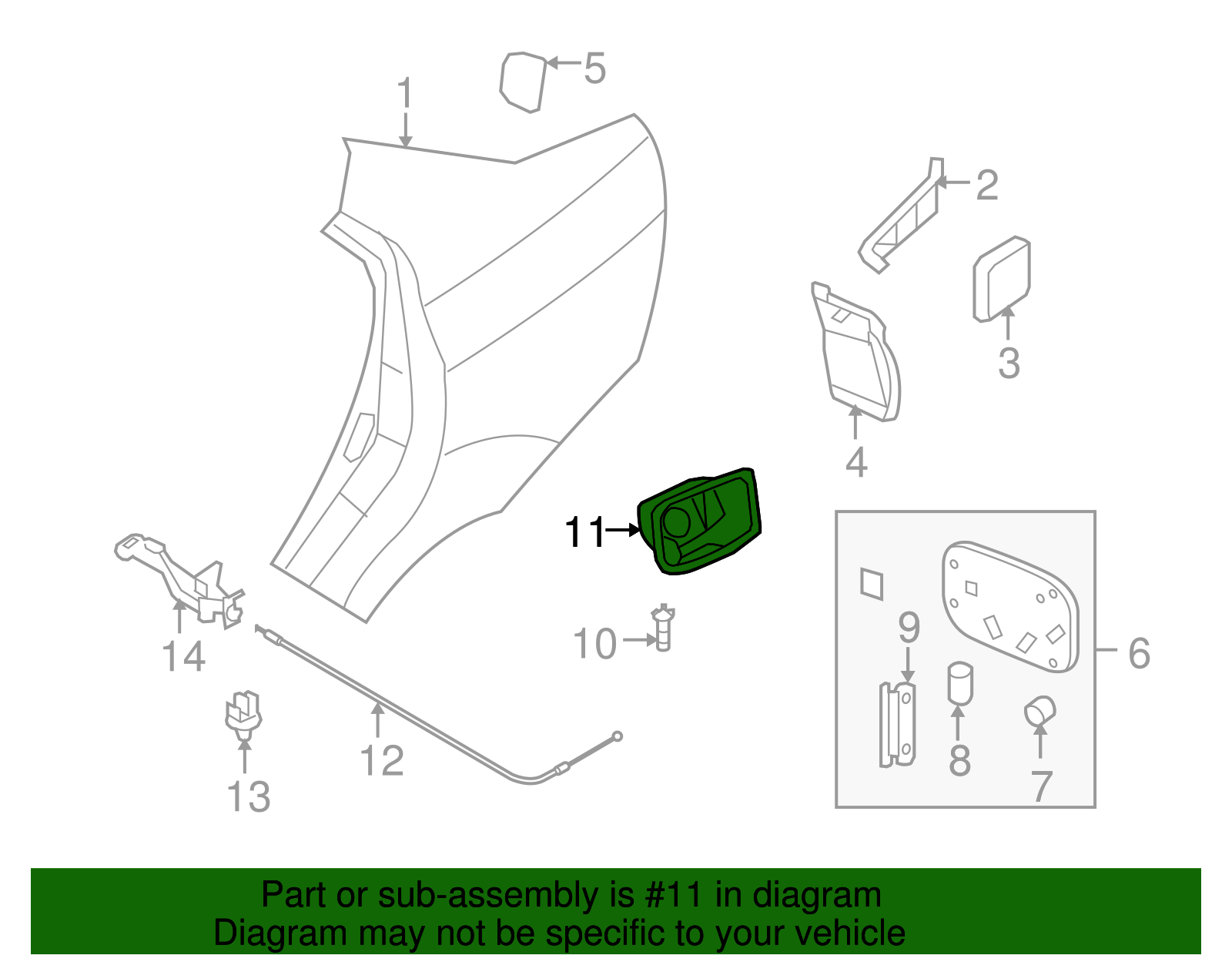 Fuel Filler Housing with Nuts - GM (96648449)