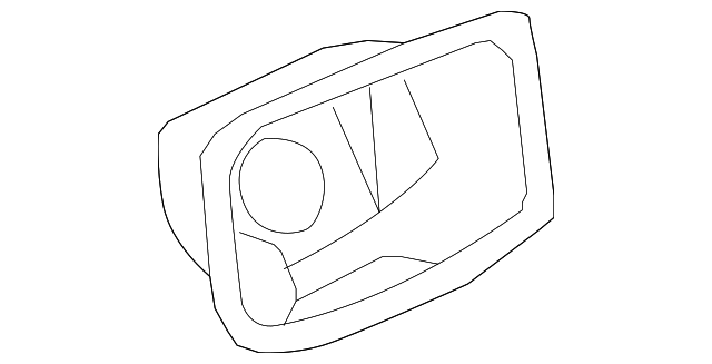 Fuel Filler Housing with Nuts - GM (96648449)