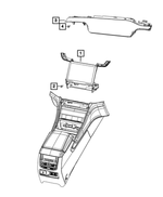 Display Center Stack 68428545AJ