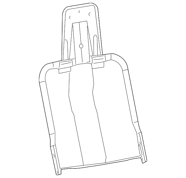 Seat Back Frame - GM (89041447)