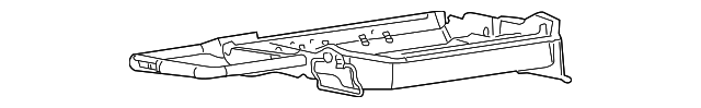 Seat Frame - GM (89041508)