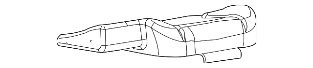 Medium Pewter Driver Seat Cushion Cover - GM (89043252)