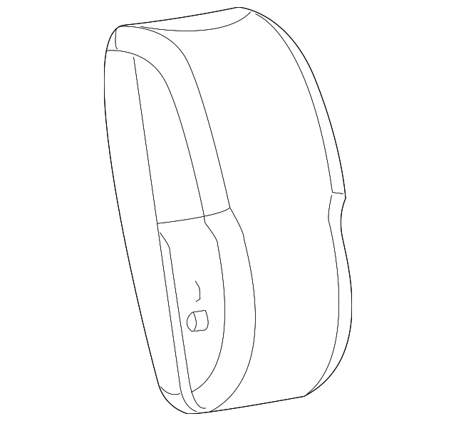 Medium Pewter Driver Seat Armrest - GM (89042701)