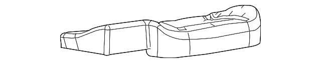 Driver Seat Cushion Pad - GM (89041468)