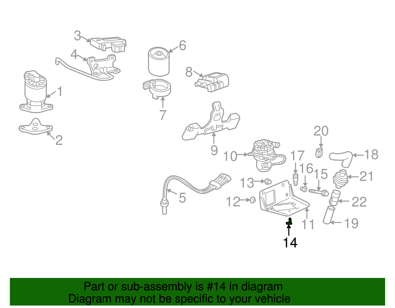 Multi-Purpose Clip - GM (12186353)