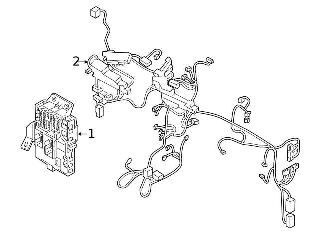 2021-2022 Hyundai Elantra Harness 91110-AA240 | OEM Parts Online