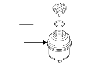 OEM BMW Power Steering Pump Reservoir Part# 32416782538 | BMW  