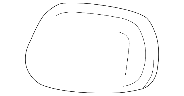 Mirror Glass - Toyota (87909-0C070)