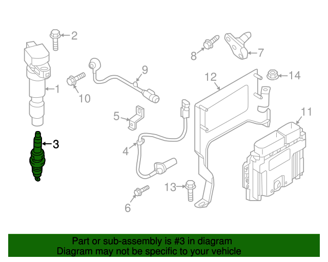 1884908080 Spark Plug 20162023 Kia Kia.Parts Store