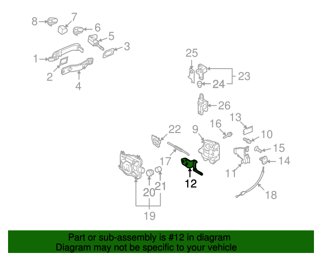 Lock Bracket 3D0-837-867-C