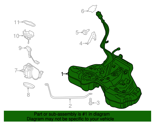 20172022 Porsche Panamera Fuel Tank PAE201022B Sunset Porsche Parts