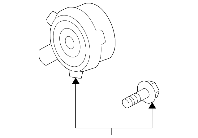 GM OEM-Engine Cooling Fan Motor 89018696