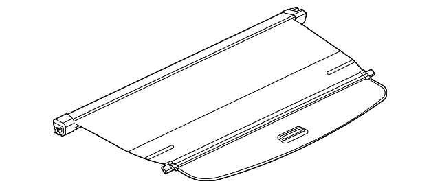 2021-2024 Audi Back Glass Sunshade 4K9-863-553-B-94H | OEM Parts 