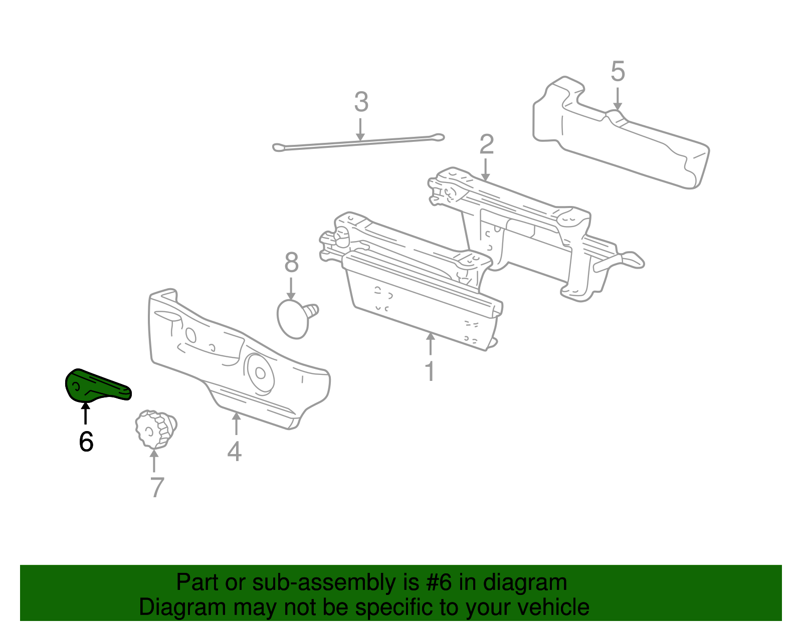 Ebony Seat Recliner Handle - GM (88899522)