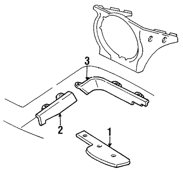 2 Pcs Tail Light Seal Gasket Kit NA01-51-158 For 1990-1997 Mazda Miata
