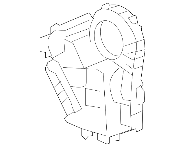 20072020 GM Auxiliary Air Conditioning Evaporator and Blower Case 15920868 Auto Parts Express