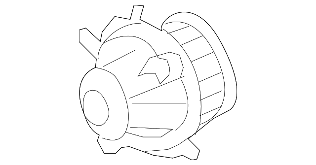 Auxiliary Blower Motor - GM (84879262)